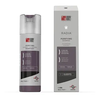 Šampon pro citlivou pokožku hlavy Radia (Purifying Shampoo) DS Laboratories - 205 ml