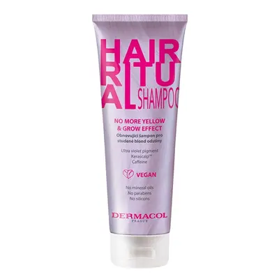 Šampon pro studené blond odstíny Hair Ritual (No More Yellow & Grow Effect Shampoo) Dermacol - 2