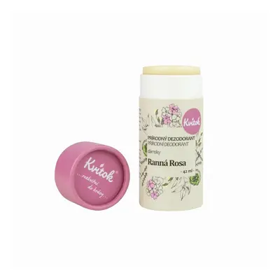 Tuhý deodorant účinný až 24 hodin (Ranní rosa) Kvitok - 42 ml