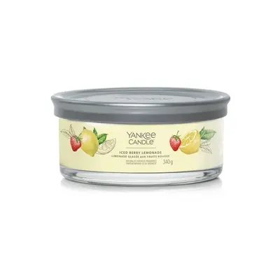 Aromatická svíčka Signature tumbler střední Iced Berry Lemonade Yankee Candle - 340 g