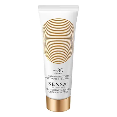 Ochranný krém na obličej SPF 30 Silky Bronze Protective Suncare (Cream For Face) Sensai - 50 ml