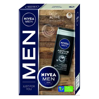 Dárková sada tělové péče Deep Active Nivea