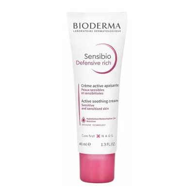 Zklidňující pleťový krém Sensibio Defensive Rich (Active Soothing Cream) Bioderma - 40 ml