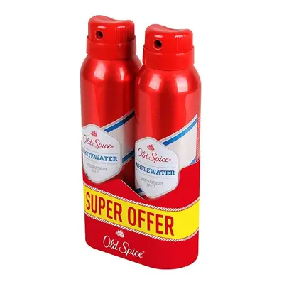 Deodorant ve spreji Whitewater Duo Old Spice - 2 x 150 ml