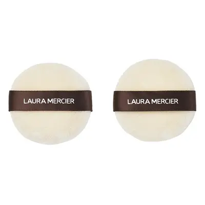 Houbička na sypký pudr (Medium Velour Puff) Laura Mercier - 2 ks