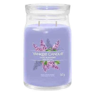 Aromatická svíčka Signature sklo velké Lilac Blossoms Yankee Candle - 567 g