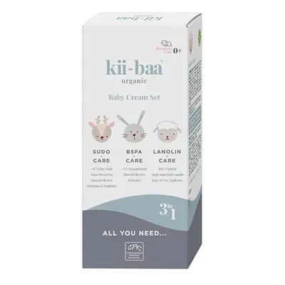 Dárková sada dětské péče All You Need kii-baa organic - 3 ks