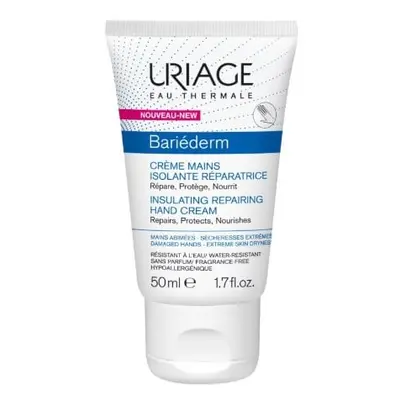 Ochranný a regenerační krém na ruce Bariéderm (Insulating Repairing Hand Cream) Uriage - 50 ml