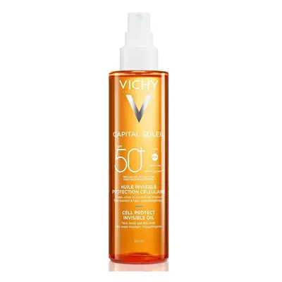 Neviditelný olejový sprej na opalování SPF 50+ Capital Soleil (Cell Protect Invisible Oil) Vichy