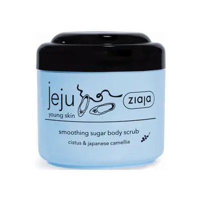 Cukrový tělový peeling s černými zrníčky (Smoothing Sugar Body Scrub) Ziaja - 200 ml