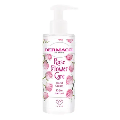 Krém na ruce s pumpičkou Růže Flower Care (Hand Cream) Dermacol - 150 ml