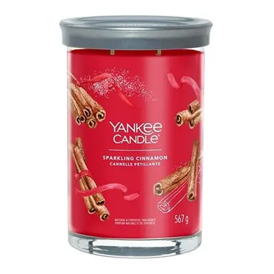 Aromatická svíčka Signature tumbler velký Sparkling Cinnamon Yankee Candle - 567 g