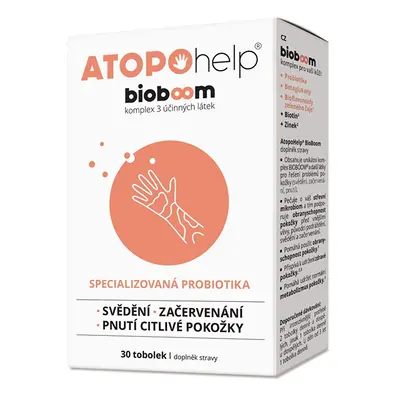 AtopoHelp bioboom probiotika Simply You - 30 tob.