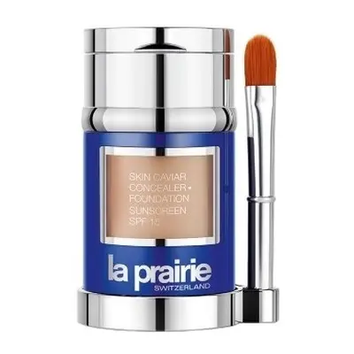 Luxusní tekutý make-up s korektorem SPF 15 (Skin Caviar Concealer Foundation) 30 ml + La Prairie