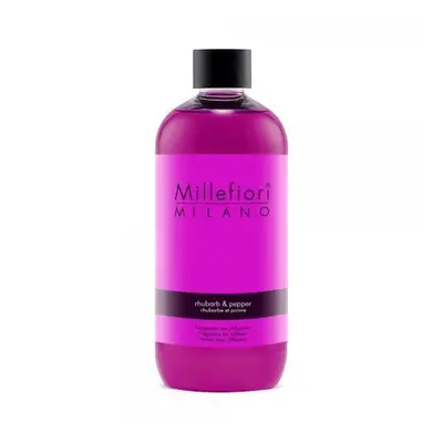 Náhradní náplň do aroma difuzéru Natural Rebarbora a pepř Millefiori Milano - 500 ml