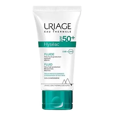 Matující fluid s hydratačním účinkem SPF 50+ Hyséac (Fluid) Uriage - 50 ml