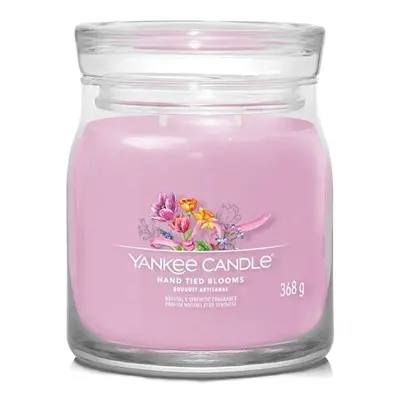 Aromatická svíčka Signature sklo střední Hand Tied Blooms Yankee Candle - 368 g