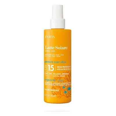 Mléko ve spreji na opalování Latte Solare SPF 15 (Sunscreen Milk) PUPA Milano - 200 ml