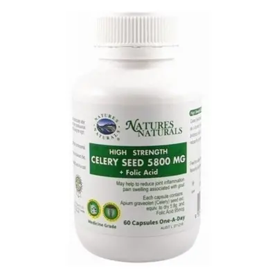 Celery Seed 5800 mg Australian Remedy - 60 kapslí