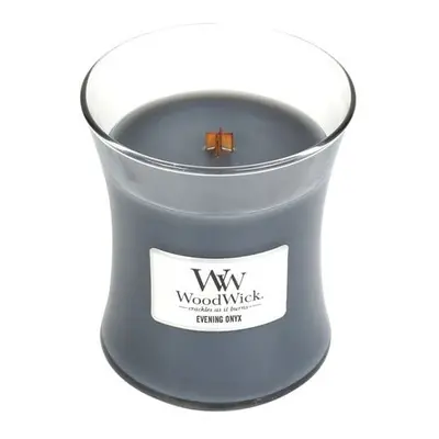 Vonná svíčka váza Evening Onyx WoodWick - 275 g