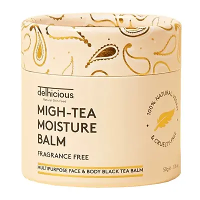 Víceúčelový balzám Migh-Tea Fragrance Free (Moisture Multipurpose Balm) Delhicious - 50 g