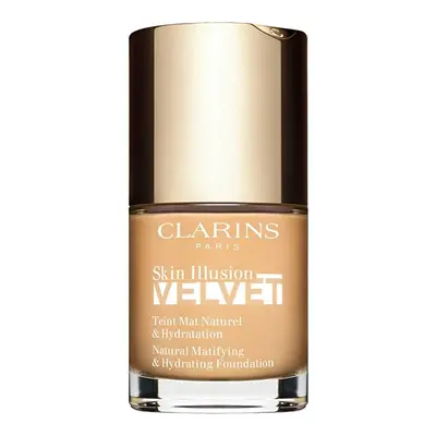 Matující make-up Skin Illusion Velvet (Natural Matifying & Hydrating Foundation) 30 ml / Clarins