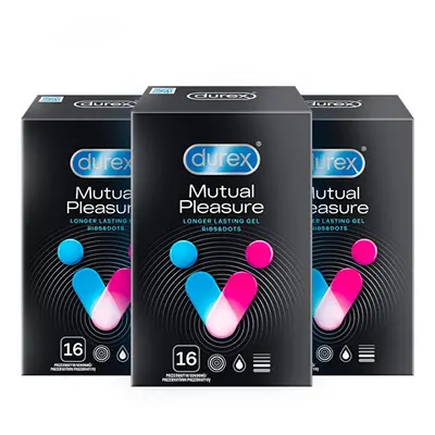 Kondomy Mutual Pleasure 2+1 Durex