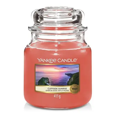 Aromatická svíčka střední Cliffside Sunrise Yankee Candle - 411 g