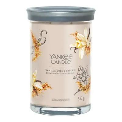 Aromatická svíčka Signature tumbler velký Vanilla Creme Brulée Yankee Candle - 567 g