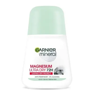 Antiperspirant roll-on pro ženy s magnéziem (Magnesium Ultra Dry) Garnier - 50 ml