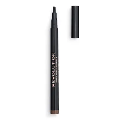 Tužka na obočí Micro Brow Pen Revolution / Odstín: Medium Brown - 1 ml