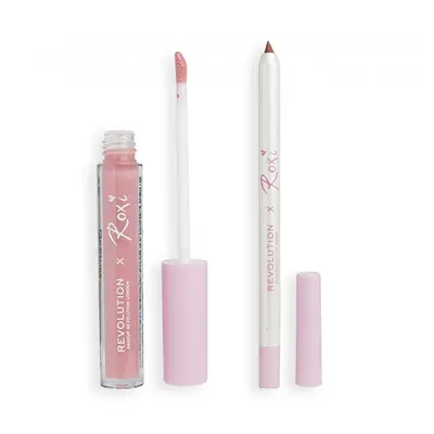 Sada na rty X Roxi (Cherry Blossom Lip Kit) Revolution