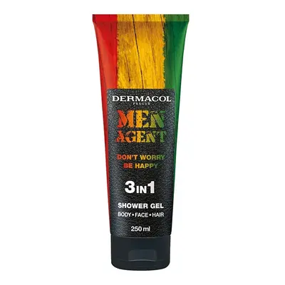 Sprchový gel pro muže Men Agent Don´t Worry Be Happy (3 in 1 Shower Gel) Dermacol - 250 ml