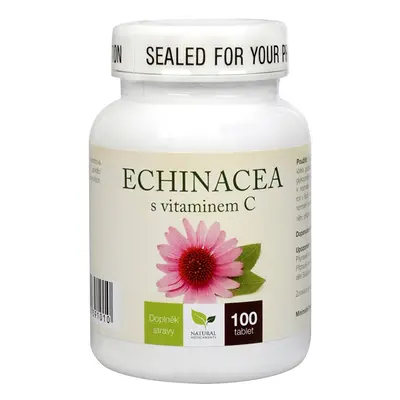 Echinacea s vitamínem C Natural Medicaments - 100 tbl.