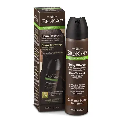 Nutricolor Delicato Spray Touch Up Hnědá tmavá Biokap - 75 ml