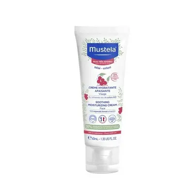 Dětský zklidňující hydratační krém na obličej (Soothing Moisturizing Cream) Mustela - 40 ml