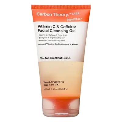 Čisticí pleťový gel Vitamin C & Caffeine (Facial Cleansing Gel) Carbon Theory - 100 ml