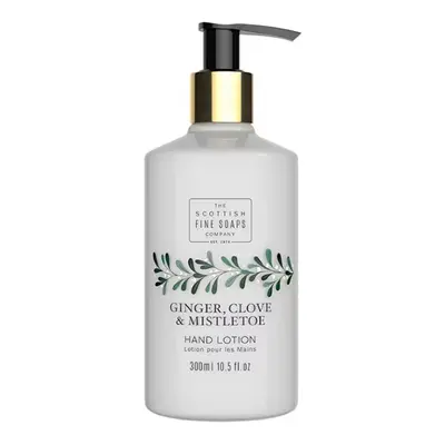 Mléko na ruce Zázvor, Hřebíček & Jmelí (Hand Lotion) Scottish Fine Soaps - 300 ml