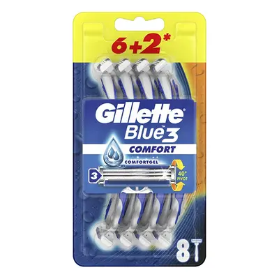 Jednorázová holítka Blue3 Comfort 6+ Gillette - 2 ks