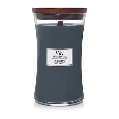 Vonná svíčka váza velká Evening Onyx WoodWick - 609,5 g