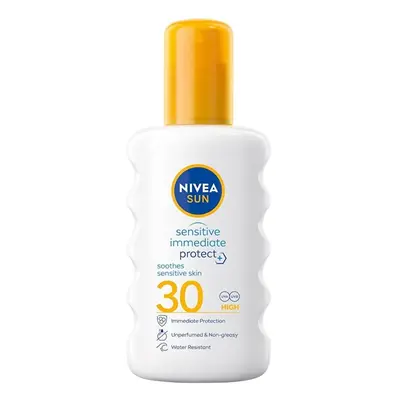 Sprej na opalování SPF 30 Ultra Sensitive (Sun Spray) Nivea - 200 ml