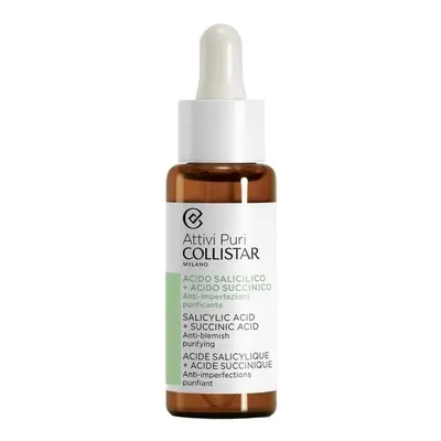 Pleťové sérum Attivi Puri Salicylic Acid + Succinic Acid Collistar - 30 ml