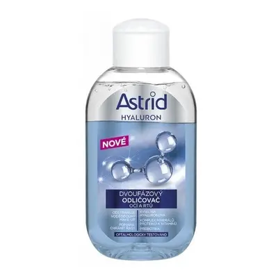 Dvoufázový odličovač očí a rtů Hyaluron Astrid - 125 ml