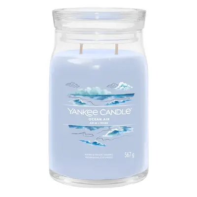 Aromatická svíčka Signature sklo velké Ocean Air Yankee Candle - 567 g