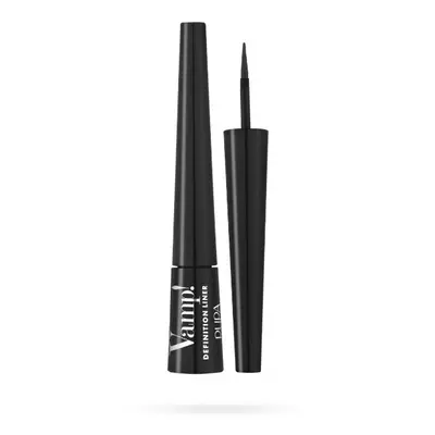 Tekuté oční linky Vamp! (Definition Eyeliner) PUPA Milano / Odstín: 200 Brown - 2,5 ml