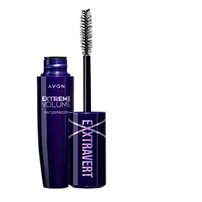 Voděodolná objemová řasenka Exxtravert Extra Volume (Waterproof Mascara) Avon / Odstín: Blackest