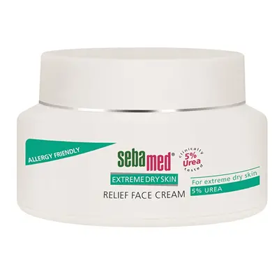 Zklidňující krém na obličej s 5 % ureou Urea (Relief Face Cream) Sebamed - 50 ml