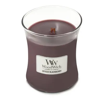 Vonná svíčka váza Spiced Blackberry WoodWick - 275 g