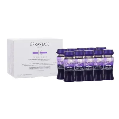 Neutralizační kúra proti žlutým tónům vlasů Fusio-Dose (Anti-Brass Restoring Purple Care) Kérast