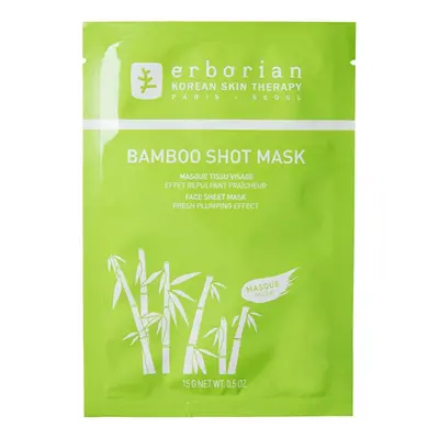 Hydratační pleťová maska Bamboo Shot Mask (Face Sheet Mask) Erborian - 15 g